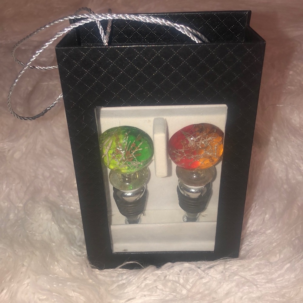 Wild eye designs glass wine toppers! New!